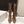 CELINE 25 Mid Calf Cowboy Boots Dark Brown Suede