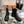 Miu Boots Black Vegetable Blended Cowhide