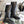 CD Diorebel Boot Glossy Black Calfskin