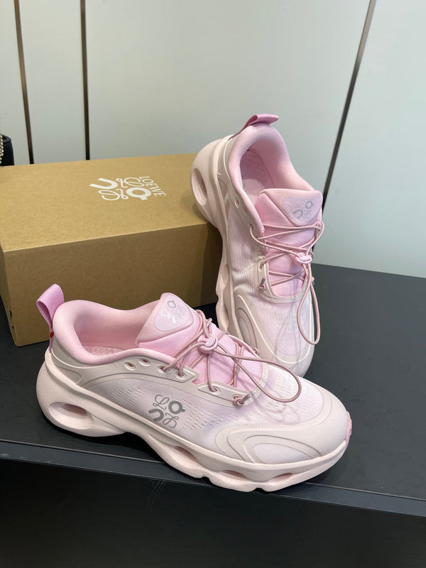 Loewe x On Cloudsolo Sneakers Pink Polyester and Mesh 533486