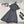 CD 25 Flared Skirt Gray Cotton Wool 599036