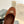 Pra Ballerina Pumps 40 Rust Suede Fabric