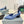 Pra Pumps 50 Square Sole Light Blue Suede Fabric