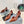 Pra Pumps 50 Square Sole Brown Suede Fabric