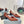 PRA BRUSHED CUT-OUT PUMPS RUSSET SATIN