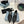 Pra Pumps 50 Square Sole Black Suede Fabric
