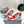 PRA DOWNTOWN NAPPA SNEAKERS WHITE AND RED CALFSKIN