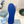 PRA DOWNTOWN NAPPA SNEAKERS WHITE AND COBALT CALFSKIN