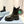PRA MONOLITH BRUSHED LEATHER BOOTIES BLACK