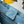 BV Small Andiamo Bag 20cm Blue Intrecciato Leather 291441