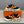 HM Men's Sneaker Black Orange Mesh Calfskin 541264
