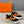 HM Men's Sneaker Black Orange Mesh Calfskin 541264