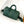 KEEPALL BANDOULIÈRE 25 IN FOREST GREEN MONOGRAM EMBOSSED CALFSKIN