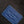 PILOT CROSSBAG 30 IN NAVY BLUE CALFSKIN