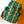 CHRISTOPHER BACKPACK 47 IN BROWN GREEN DAMIER POP COATED CANVAS