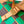 CHRISTOPHER BACKPACK 47 IN BROWN GREEN DAMIER POP COATED CANVAS