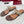 GC 25 Horsebit Thong Sandals Brown Canvas Leather 293854