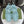 GG Sandals with Double G Light Blue TPU 818210