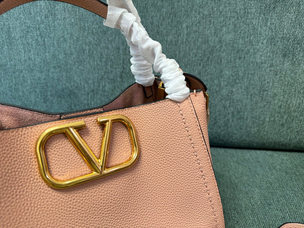 VALENTINO small handbag blush pink calfskin 538533