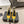 DUNE HIGH 10 CM SLINGBACK PUMPS IN CLASSIC YELLOW PATENT LEATHER WITH CRYSTAL