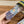CD 26s Slide Sandals In Purple Floral Multicolor Logo Strap