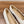 ballet flat white tweed black grosgrain