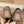 GRAFFITI THICK-SOLED CHEF SHOES IN BROWN RUBBER