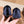 Alaia 2025 Ballet Flat Dark Blue Velvet 553858