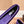 Alaia 2025 Ballet Flat Purple Velvet 553859