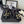 CC 26s Sandals 55 Black Tweed Mixed Gold Charm 650081
