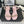 CC 26s Sandals 35 Light Pink Sheepskin Pearls 650101