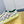 GG TENNIS 1977 TRAINER LIGHT GRAY CANVAS WITH YELLOW TRIM