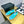 espadrilles turquoise fabric blue calfskin