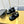 GROSGRAIN SANDAL IN BLACK VELVET
