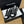 CC Sneaker Black Mix White Calfskin And Silk Parachute Fabric 947509