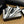 CC Sneaker White Mix Black Calfskin And Silk Parachute Fabric 947510