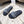 CD 26s Platform Sandals Navy Blue Cream Leather Fabric 944464