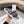 CD 26s Platform Sandals Black Cream Leather Fabric 944462
