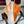 GG Fringe Scarf 90x90 Orange Colorful Silk Twill 203990
