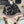 CC 26s Shawl 140x140cm Black Pink Cashmere Silk 212965
