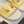 Vlogo Cut-Out Slide 20 Yellow Calfskin Beige Sole Raffia