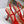 CD Tribales Slingback Pump Glossy Red Orange Cowhide