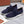 LP lady Flexy Walk Sneaker Navy Blue Wool and Calfskin 310455