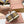 Miu Plume Sneakers Yellow-Brown Suede Lace 456346