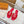 LV Mare Flat Mule Red Rose Sheepskin