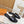 LV Mare Flat Mule Black Sheepskin