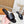 LV Mare Flat Mule Black Sheepskin