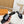 LV Mare Flat Mule Black Sheepskin