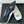cc mary jane pointed toe white calfskin black grosgrain
