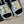 Large Double C Platform Slippers Silver